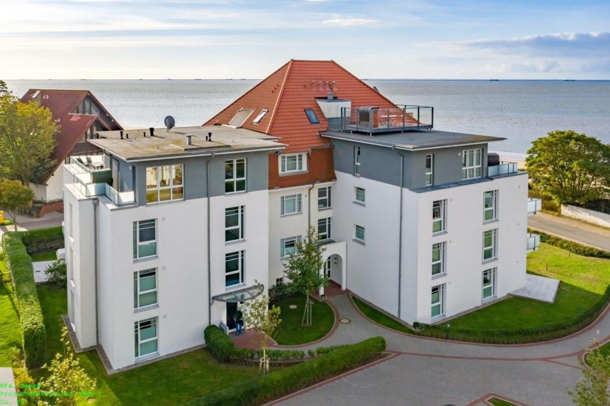 Apartamento Schloss Am Meer - Whg3 Grosse Terrasse Mit Meerblick Wyk auf Föhr Exterior foto